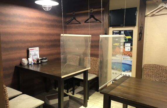コロナウイルス感染症対策が徹底されている柳川市の居酒屋